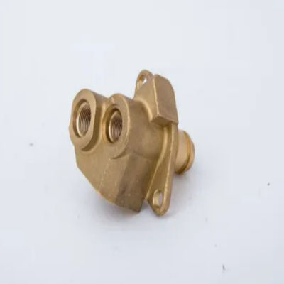 Cold Chamber Brass Die Casting Yellow 0.01mm Tolerance For Fastener Parts